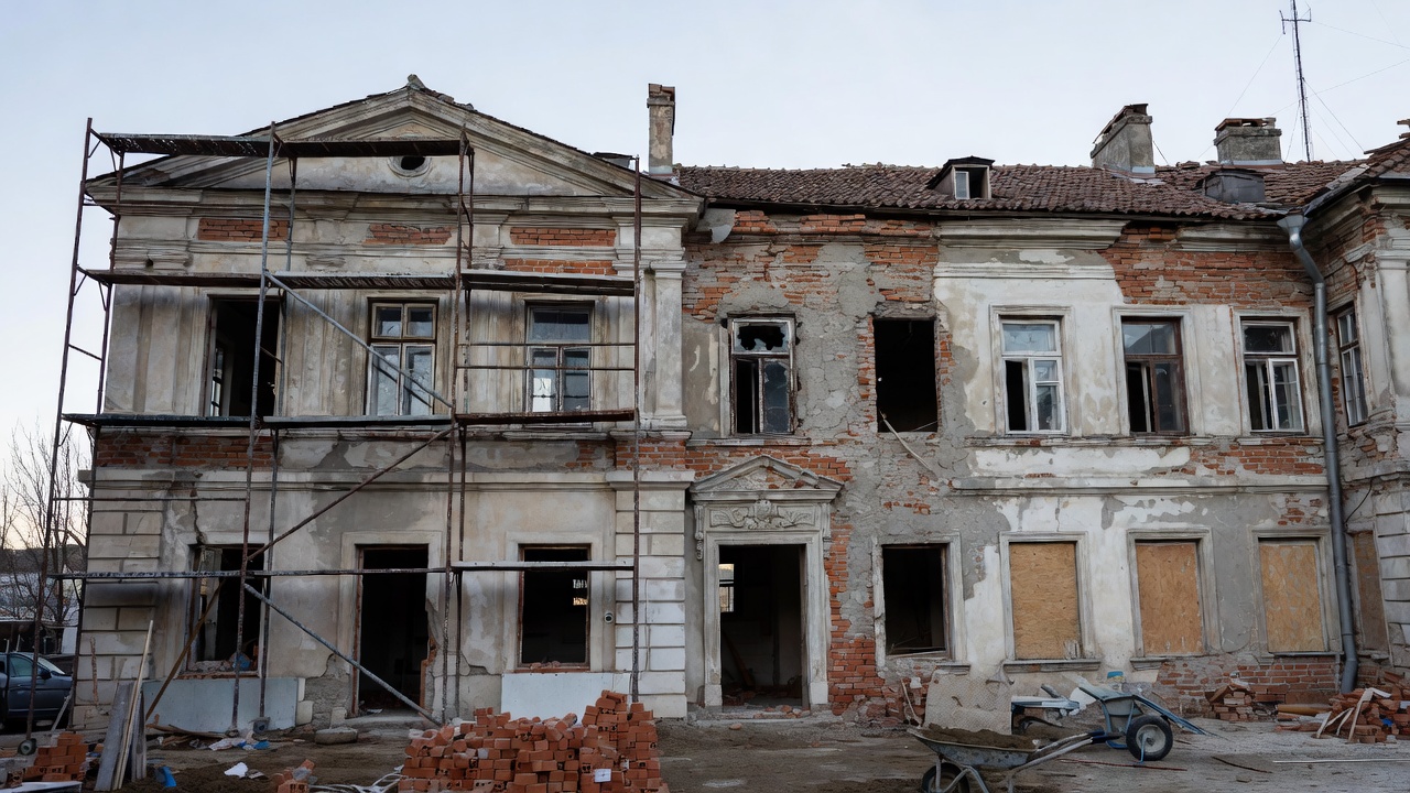 restoring old buildings