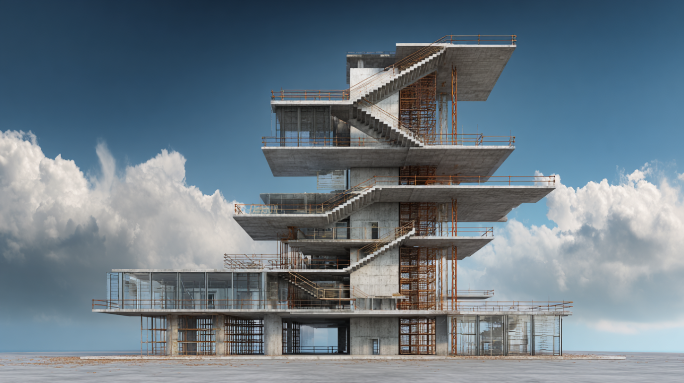 structures porteuses en construction moderne