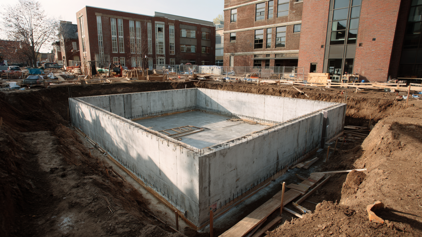 design strong foundations for buildings